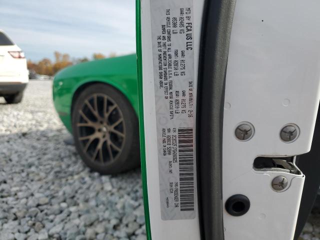 2C3CDZFJ7GH202625 - 2016 DODGE CHALLENGER R/T SCAT PACK GREEN photo 12