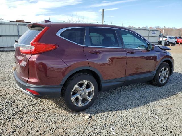 2HKRW2H83KH634730 - 2019 HONDA CR-V EXL BURGUNDY photo 3