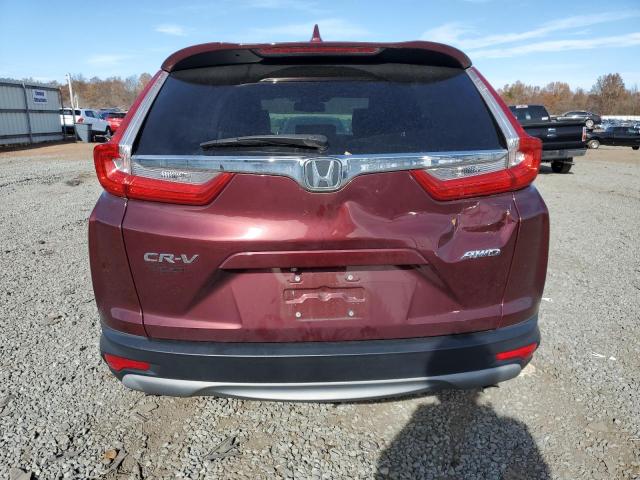 2HKRW2H83KH634730 - 2019 HONDA CR-V EXL BURGUNDY photo 6