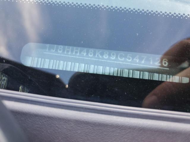 1J8HH48K89C547126 - 2009 JEEP COMMANDER SPORT შავი ფოტო 14