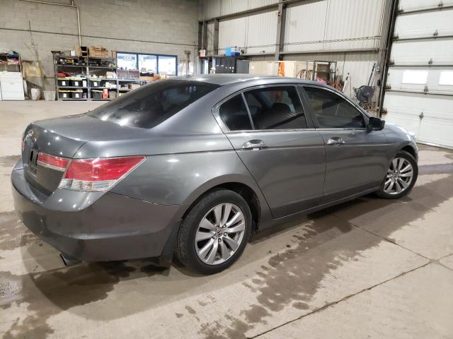 1HGCP2F86CA800156 - 2012 HONDA ACCORD EXL GRAY photo 3