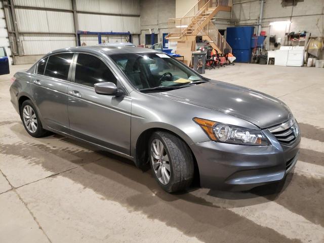 1HGCP2F86CA800156 - 2012 HONDA ACCORD EXL GRAY photo 4