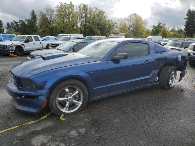 1ZVHT82H075258041 - 2007 FORD MUSTANG GT BLUE photo 1