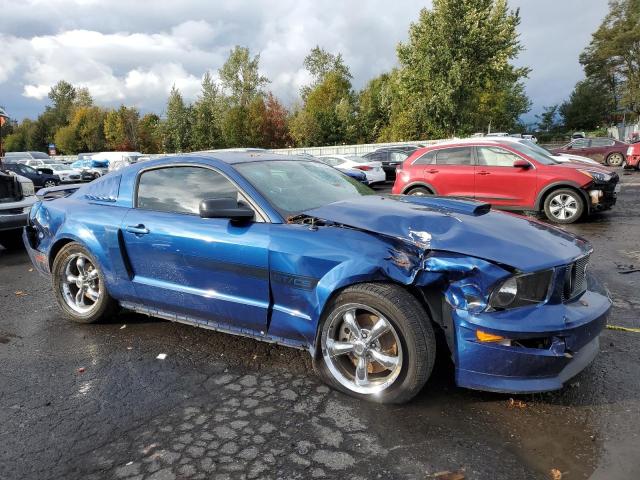 1ZVHT82H075258041 - 2007 FORD MUSTANG GT BLUE photo 4