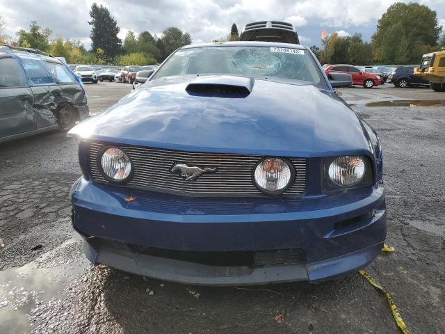 1ZVHT82H075258041 - 2007 FORD MUSTANG GT BLUE photo 5