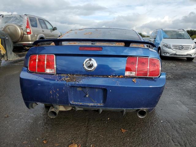 1ZVHT82H075258041 - 2007 FORD MUSTANG GT BLUE photo 6