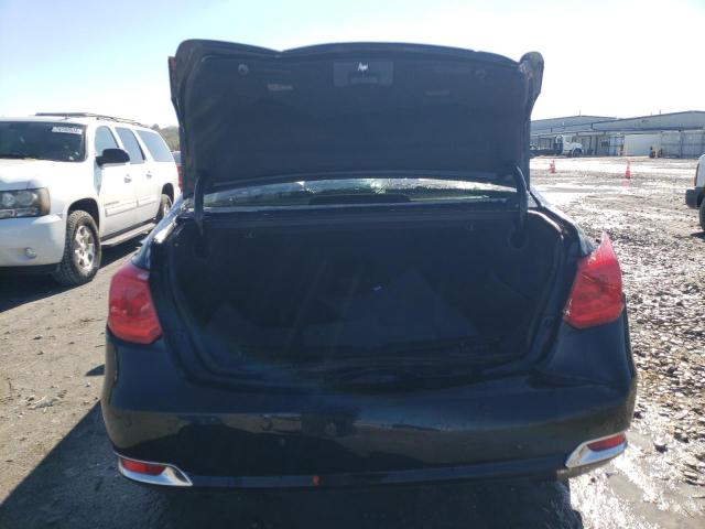 JH4KC1F99EC005603 - 2014 ACURA RLX ADVANCE შავი ფოტო 6