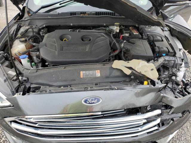 3FA6P0T95HR100631 - 2017 FORD FUSION SE CHARCOAL photo 11