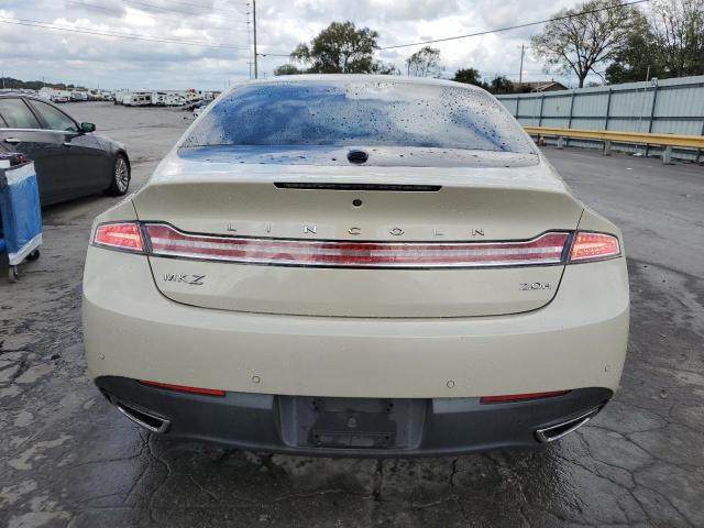 3LN6L2LU9FR628395 - 2015 LINCOLN MKZ HYBRID BEIGE photo 6