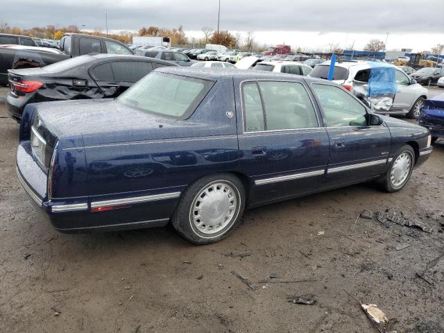 1G6KD54Y0WU790351 - 1998 CADILLAC DEVILLE BLUE photo 3