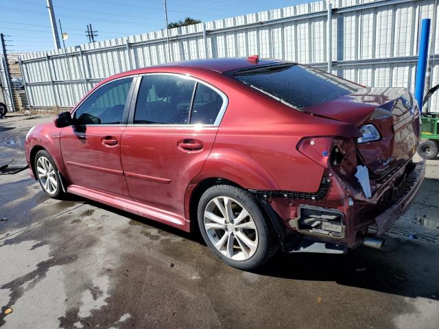 4S3BMCJ60D3014695 - 2013 SUBARU LEGACY 2.5I LIMITED MAROON photo 2