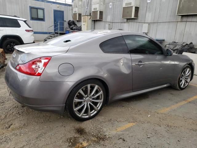 JNKCV64E18M107679 - 2008 INFINITI G37 BASE GRAY photo 3