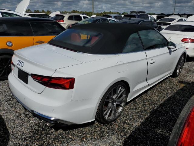 WAUY4GF55PN001593 - 2023 AUDI S5 PRESTIGE WHITE photo 3