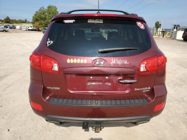 5NMSH13E99H280710 - 2009 HYUNDAI SANTA FE SE BURGUNDY photo 6