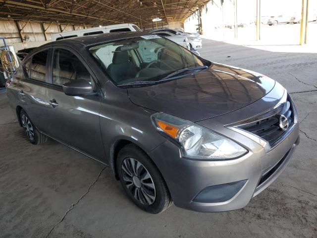 3N1CN7AP6FL892059 - 2015 NISSAN VERSA S GRAY photo 4