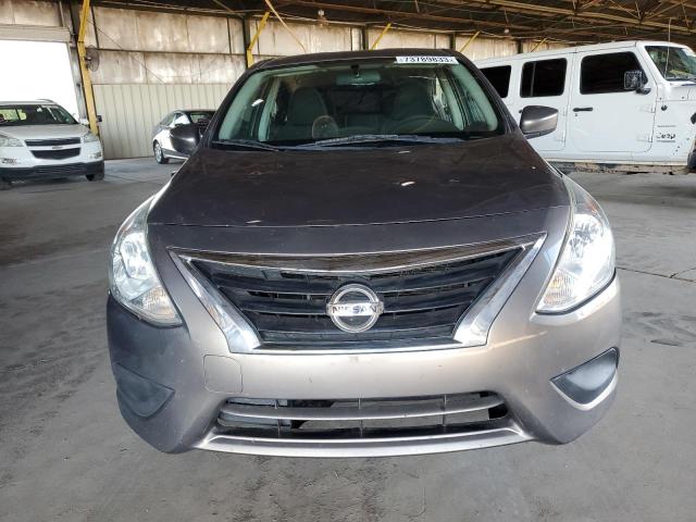 3N1CN7AP6FL892059 - 2015 NISSAN VERSA S GRAY photo 5