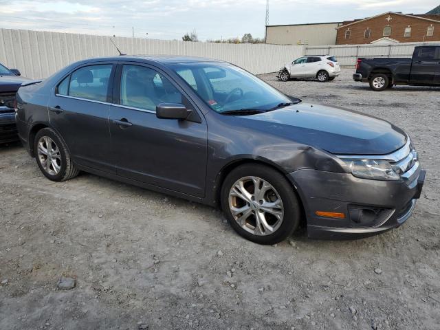 3FAHP0HA0CR390538 - 2012 FORD FUSION SE GRAY photo 4