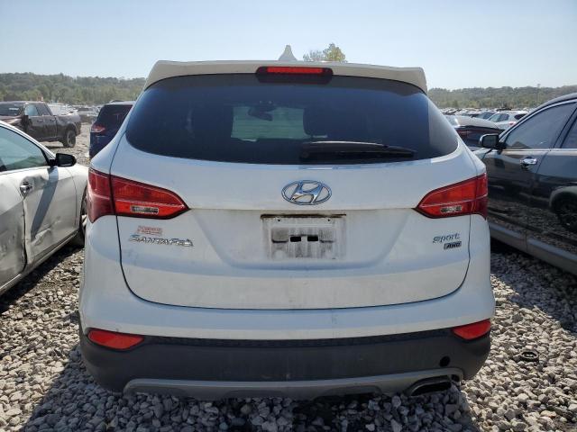 5XYZTDLB5FG233863 - 2015 HYUNDAI SANTA FE S WHITE photo 6