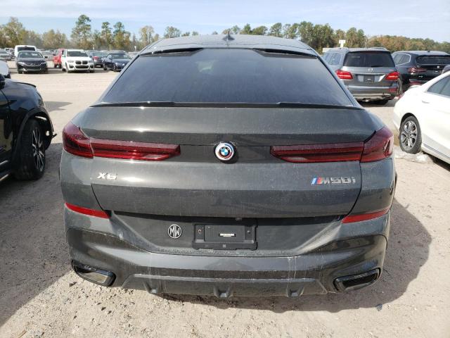 5UXCY8C01P9P38149 - 2023 BMW X6 M50I GRAY photo 6