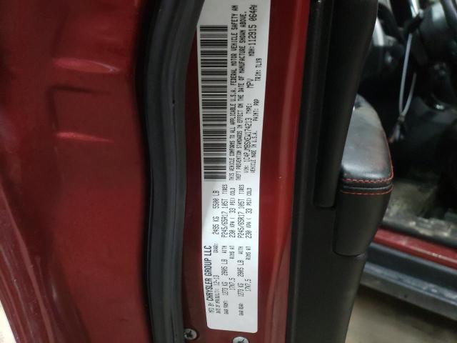 1C4PJMBSXEW174213 - 2014 JEEP CHEROKEE TRAILHAWK RED photo 13