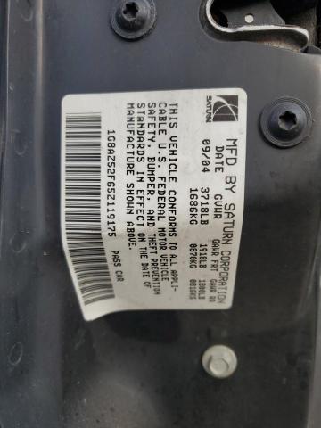 1G8AZ52F65Z119175 - 2005 SATURN ION LEVEL 2 银色 照片 12