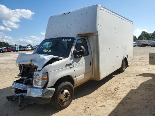 1FDWE3F68KDC06506 - 2019 FORD ECONOLINE E350 SUPER DUTY CUTAWAY VAN WHITE photo 1