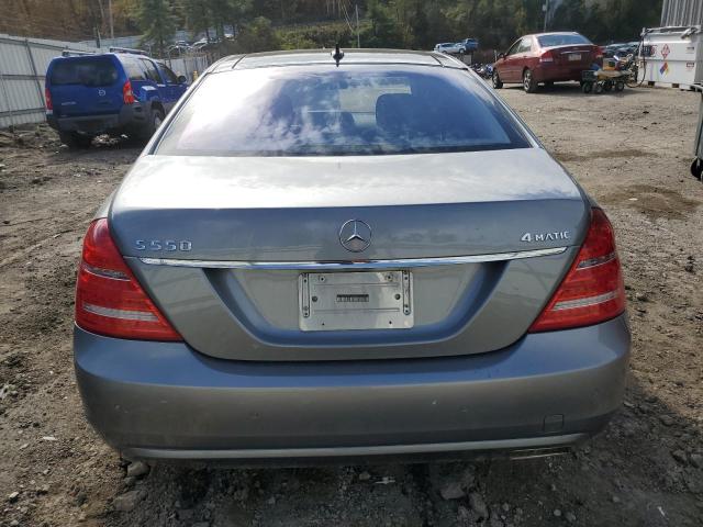 WDDNG9EB2DA535613 - 2013 MERCEDES-BENZ S 550 4MATIC GRAY photo 6