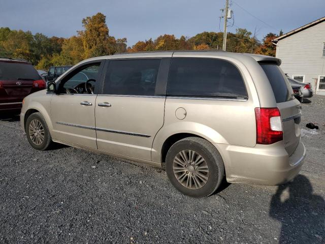 2C4RC1CG2ER413399 - 2014 CHRYSLER TOWN & COU TOURING L TAN photo 2