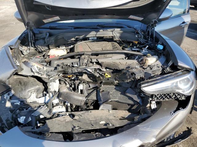 ZASFAKPN9J7B89512 - 2018 ALFA ROMEO STELVIO SPORT رمادي صورة 12