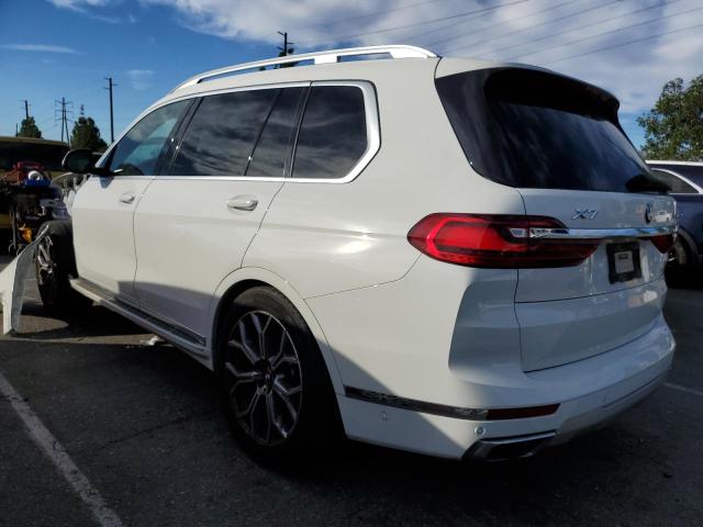 5UXCW2C03N9K63345 - 2022 BMW X7 XDRIVE40I WHITE photo 2