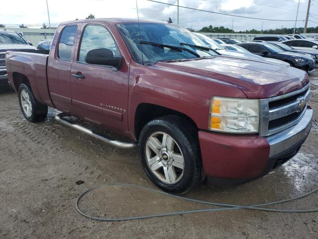 1GCEC19J08Z244544 - 2008 CHEVROLET SILVERADO C1500 BURGUNDY photo 4