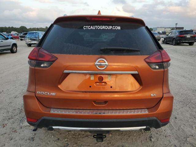 5N1AT2MT3JC807958 - 2018 NISSAN ROGUE S ORANGE photo 6