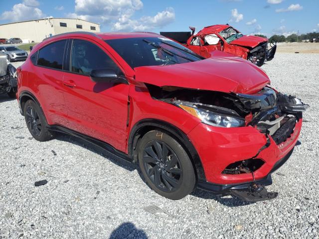 3CZRU5H19MM700795 - 2021 HONDA HR-V SPORT RED photo 4