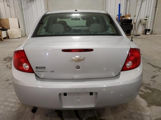 1G1AK58F887291847 - 2008 CHEVROLET COBALT LS SILVER photo 6