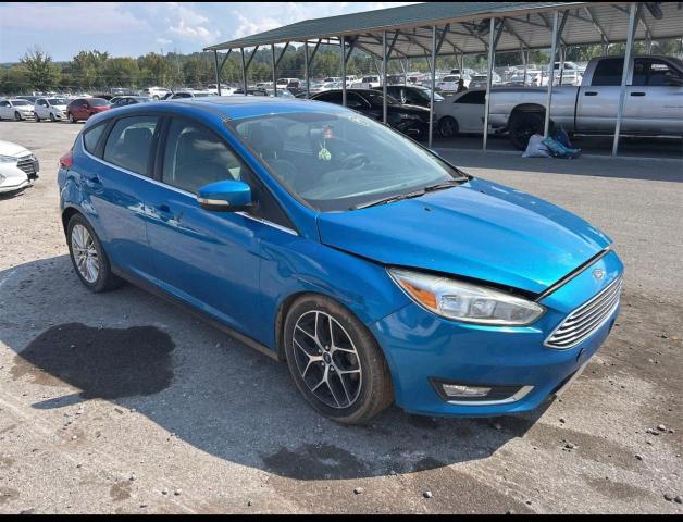 1FADP3N2XGL367737 - 2016 FORD FOCUS TITANIUM BLUE photo 1