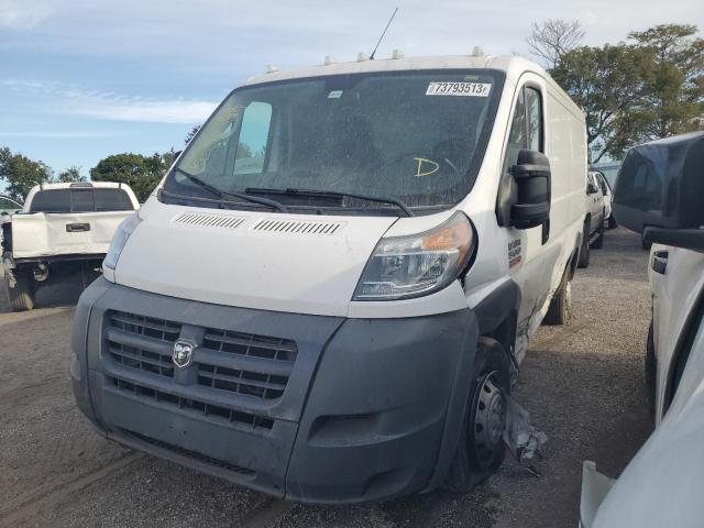 3C6TRVAG5JE117343 - 2018 RAM PROMASTER 1500 STANDARD WHITE photo 1