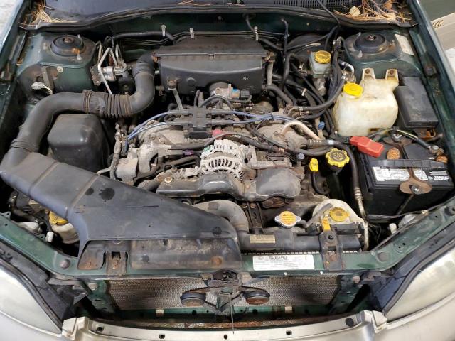 4S3BH675127638077 - 2002 SUBARU LEGACY OUTBACK AWP 绿色 照片 11