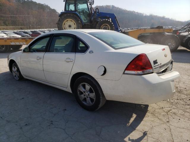 2G1WT55N679387133 - 2007 CHEVROLET IMPALA LT WHITE photo 2