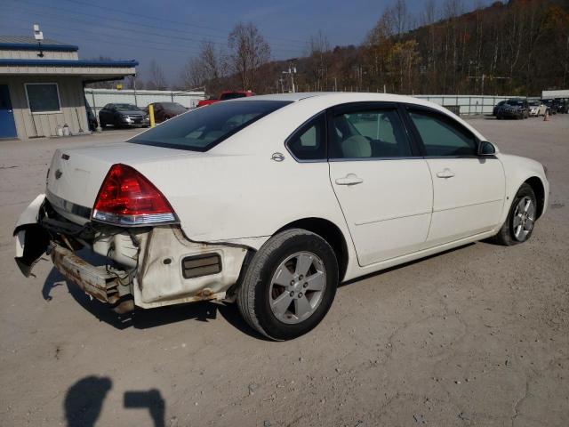 2G1WT55N679387133 - 2007 CHEVROLET IMPALA LT WHITE photo 3