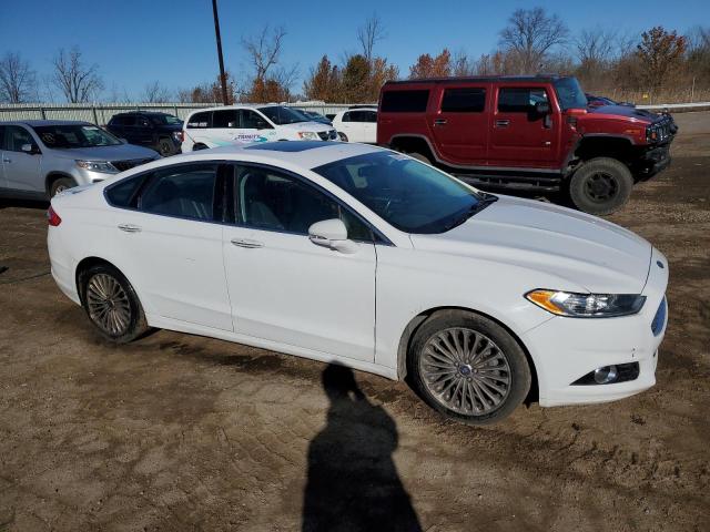 3FA6P0K99FR196228 - 2015 FORD FUSION TITANIUM WHITE photo 4