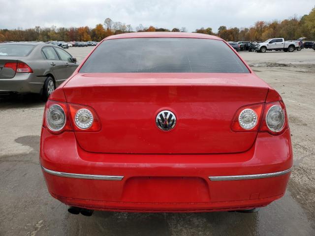 WVWJK73C18P049143 - 2008 VOLKSWAGEN PASSAT TURBO RED photo 6