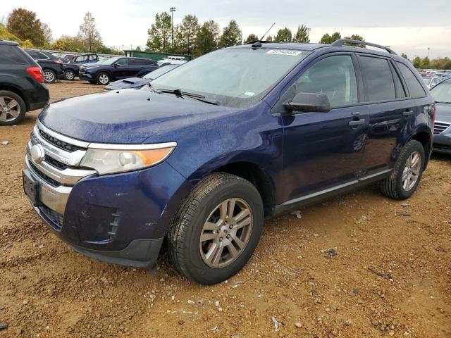 2FMDK3GC5BBB21472 - 2011 FORD EDGE SE BLUE photo 1