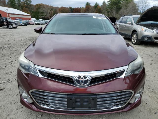 4T1BK1EB6DU069577 - 2013 TOYOTA AVALON BASE RED photo 5