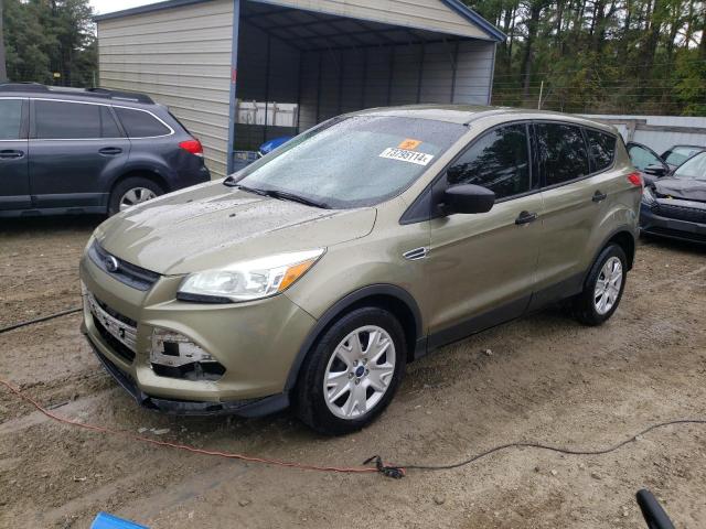 1FMCU0F72EUA58872 - 2014 FORD ESCAPE S GOLD photo 1