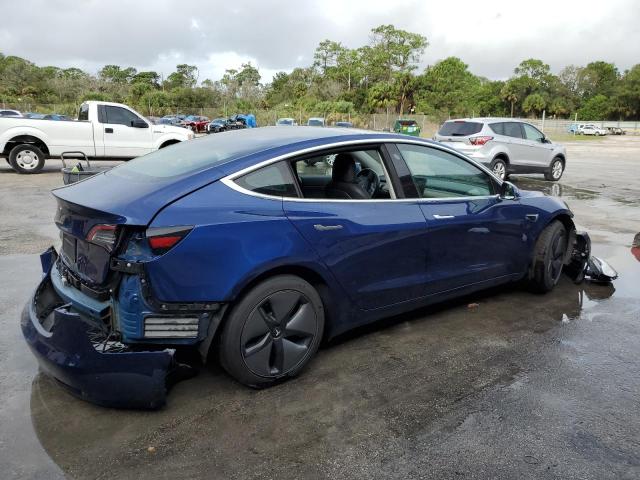 5YJ3E1EA3KF313814 - 2019 TESLA MODEL 3 BLUE photo 3