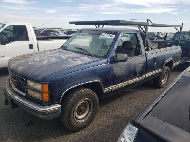 1GTGC24R1XR713117 - 1999 GMC SIERRA C2500 BLUE photo 1