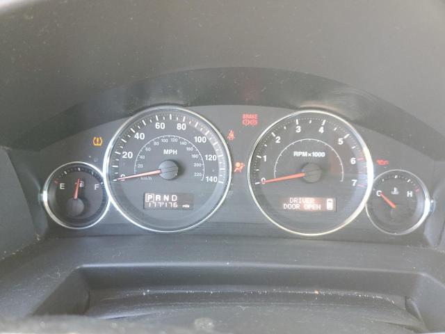 1J8HG48K48C201608 - 2008 JEEP COMMANDER SPORT ვერცხლისფერი ფოტო 9