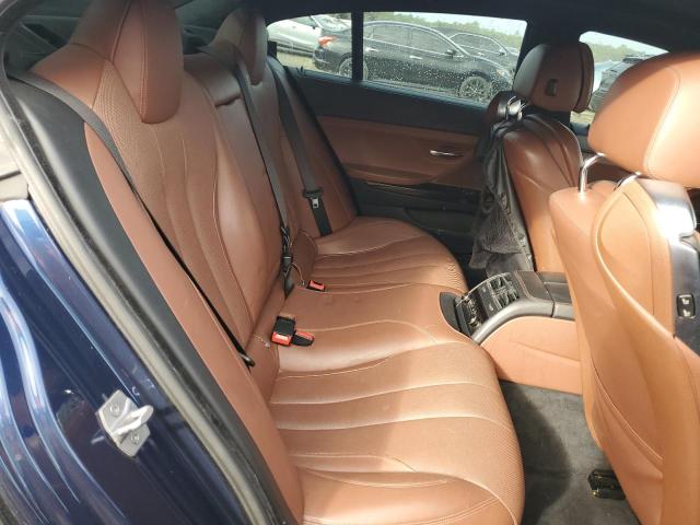 WBA6B2C57FGB99636 - 2015 BMW 650 I GRAN COUPE BLACK photo 10