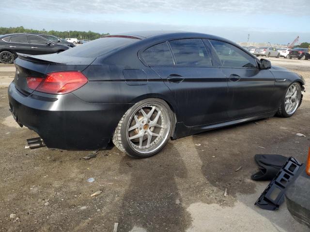 WBA6B2C57FGB99636 - 2015 BMW 650 I GRAN COUPE BLACK photo 3