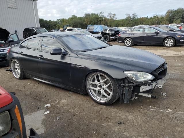 WBA6B2C57FGB99636 - 2015 BMW 650 I GRAN COUPE BLACK photo 4